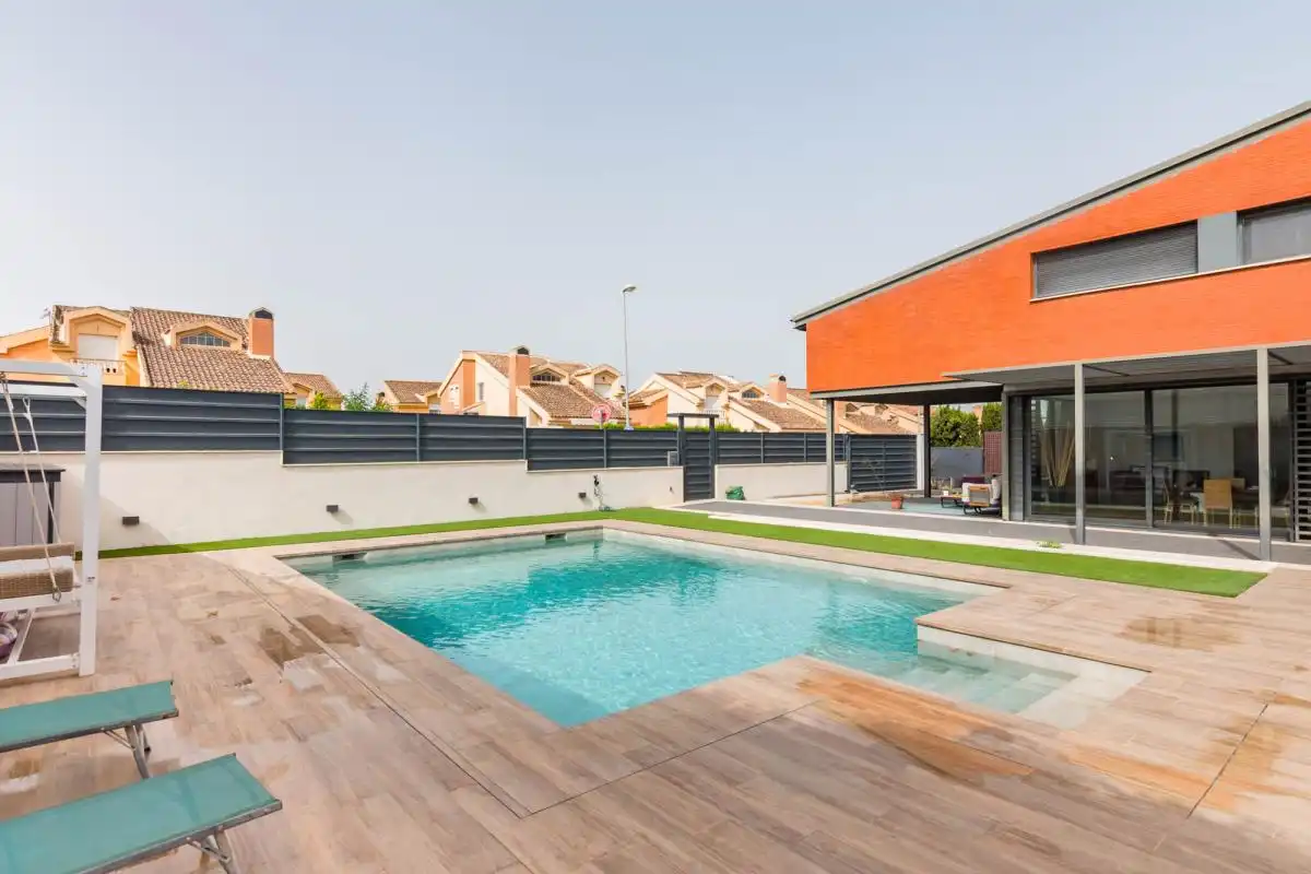 Piscina de Casa o xalet en venda en Molina de Segura amb Aire condicionat, Calefacció i Jardí privat