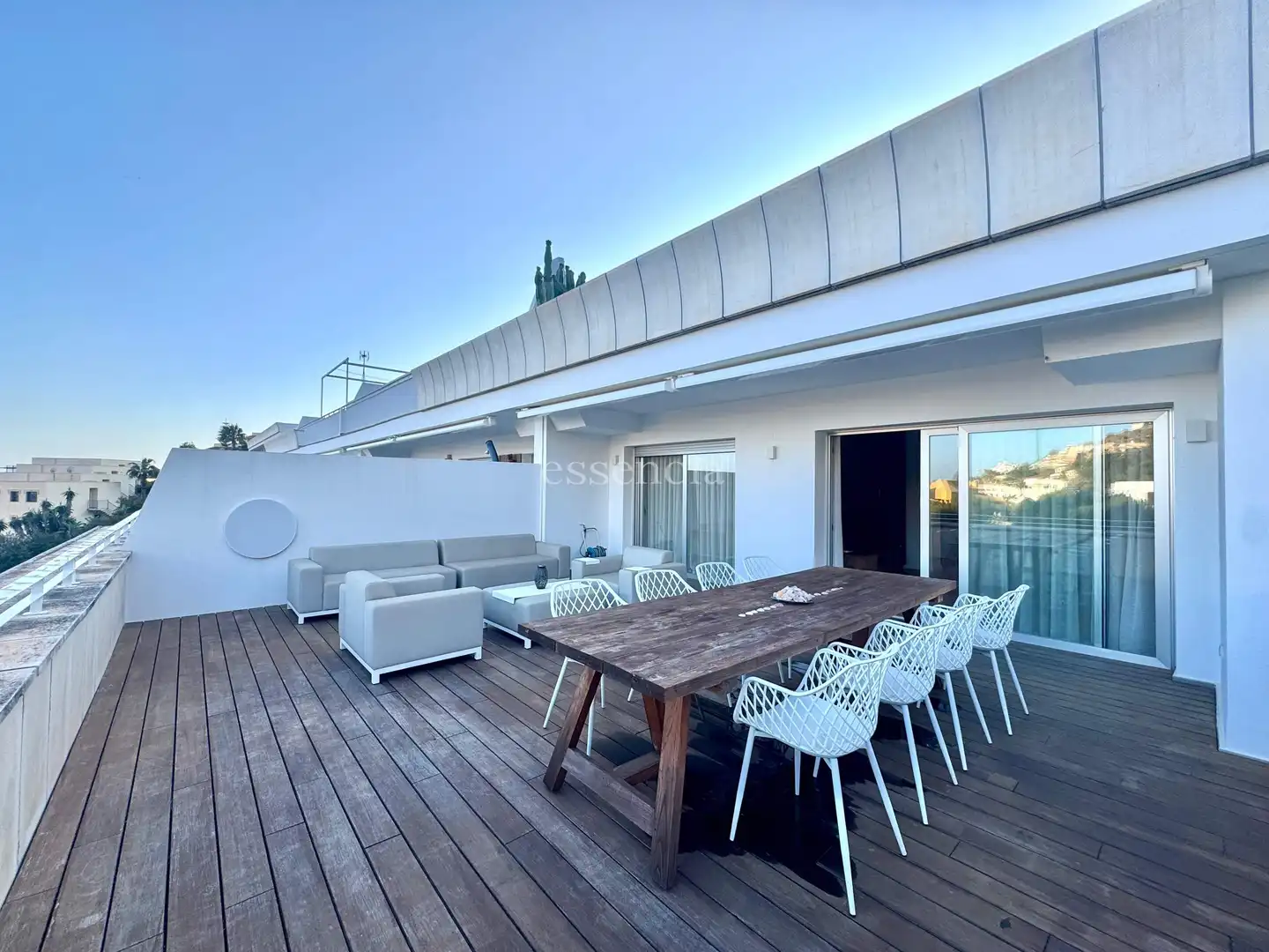 Terraza de Apartamento en venta en Altea con Amueblado y Piscina comunitaria