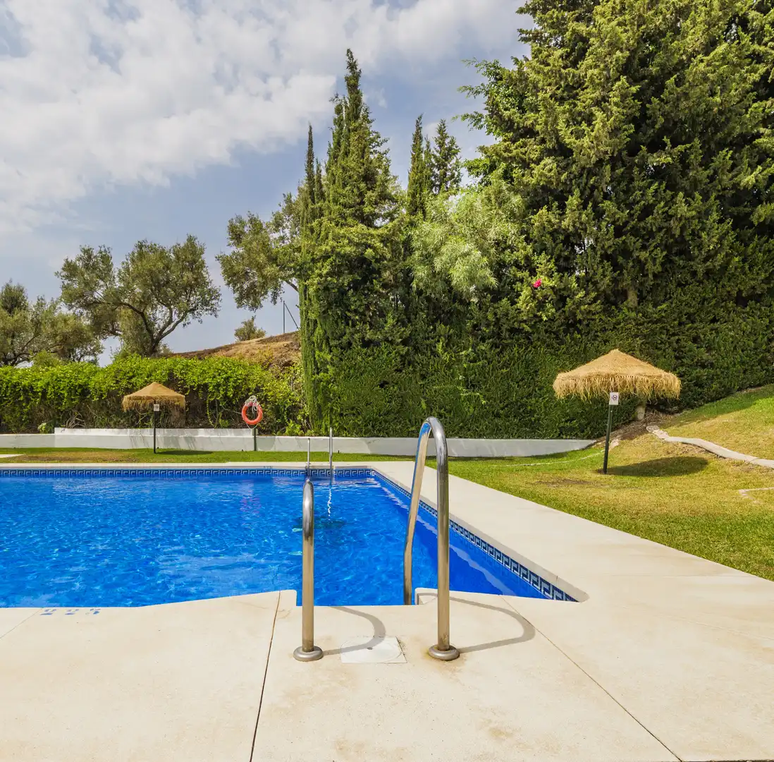 Piscina de Piso en venta en Mijas con Terraza, Piscina y Internet