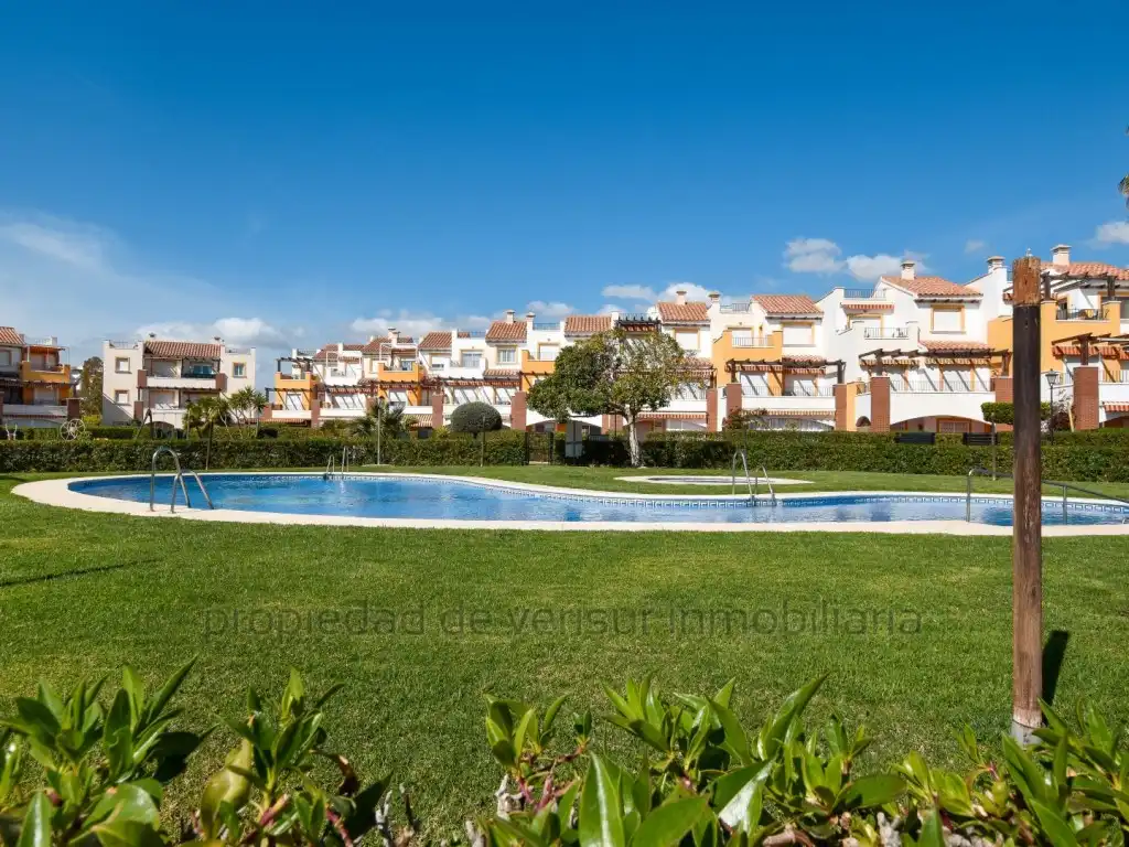 Garden of Apartments for sale in Vera  with Air Conditioner, Furnished and Washing machine