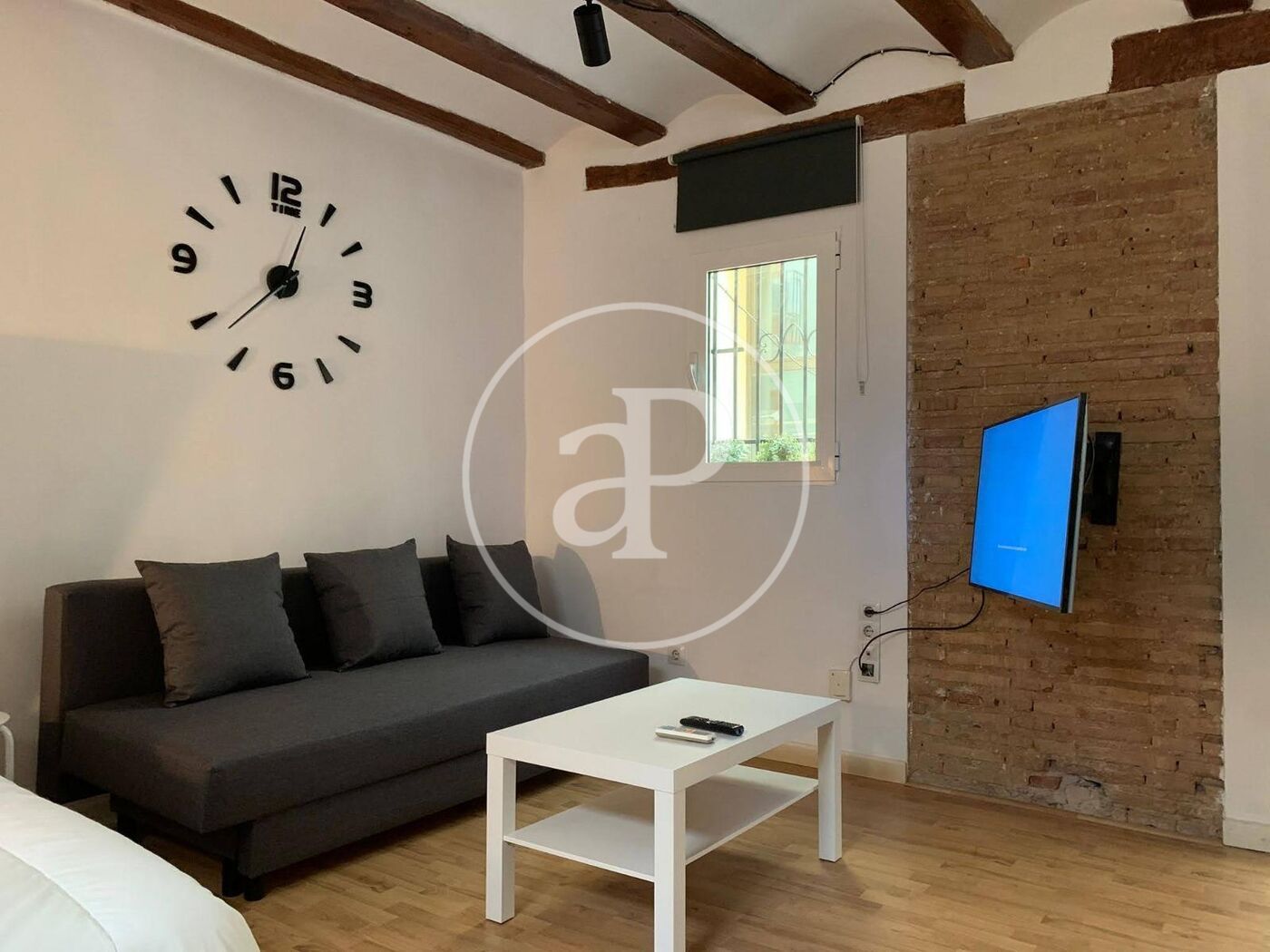 Living room of Loft for sale in  Valencia Capital  with Air Conditioner, Heating and Furnished