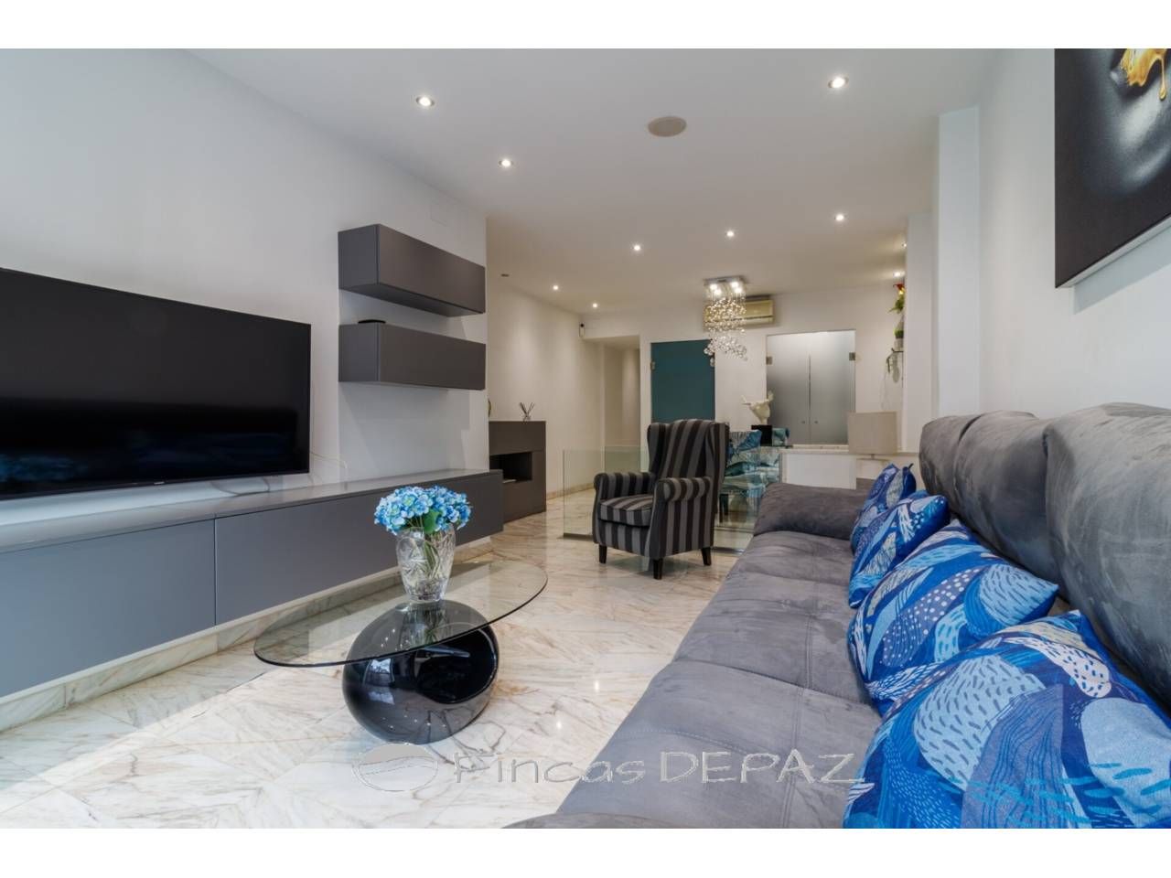 Sala d'estar de Dúplex en venda en  Barcelona Capital amb Aire condicionat, Calefacció i Terrassa