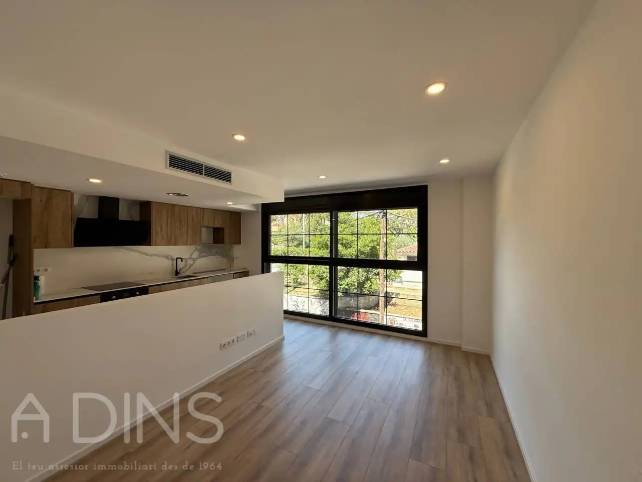 Sala de estar de Piso de alquiler en Caldes de Montbui con Aire acondicionado y Balcón