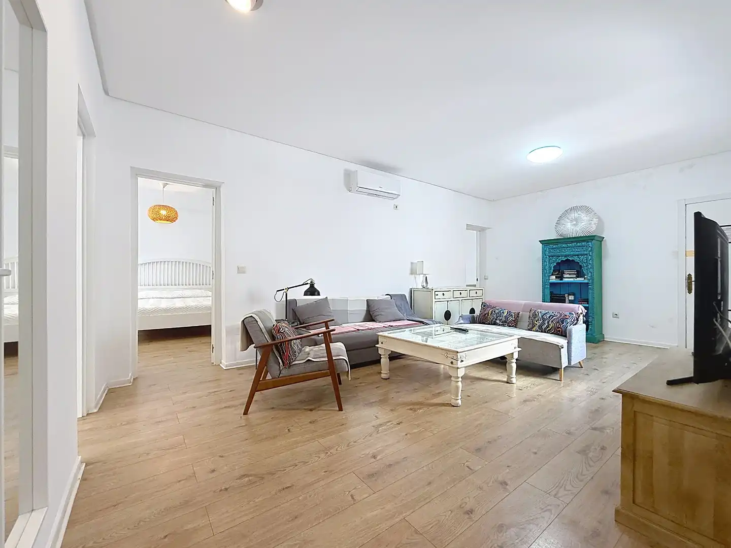 Living room of Houses for rent in Málaga  with Air Conditioner, Terrace and Furnished