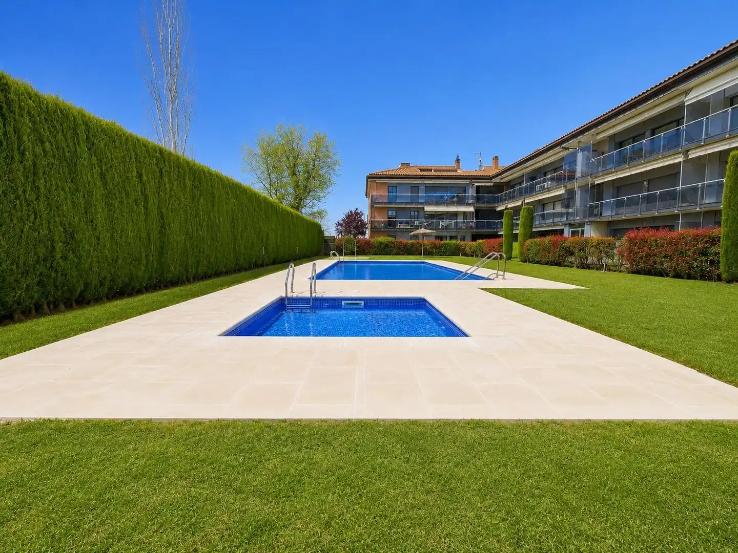 Piscina de Àtic en venda en Calonge i Sant Antoni amb Calefacció, Jardí privat i Terrassa