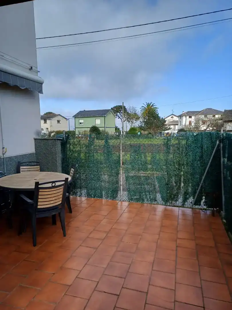 Terrassa de Casa adosada en venda en Valdés - Luarca amb Parquet, Forn i Rentadora