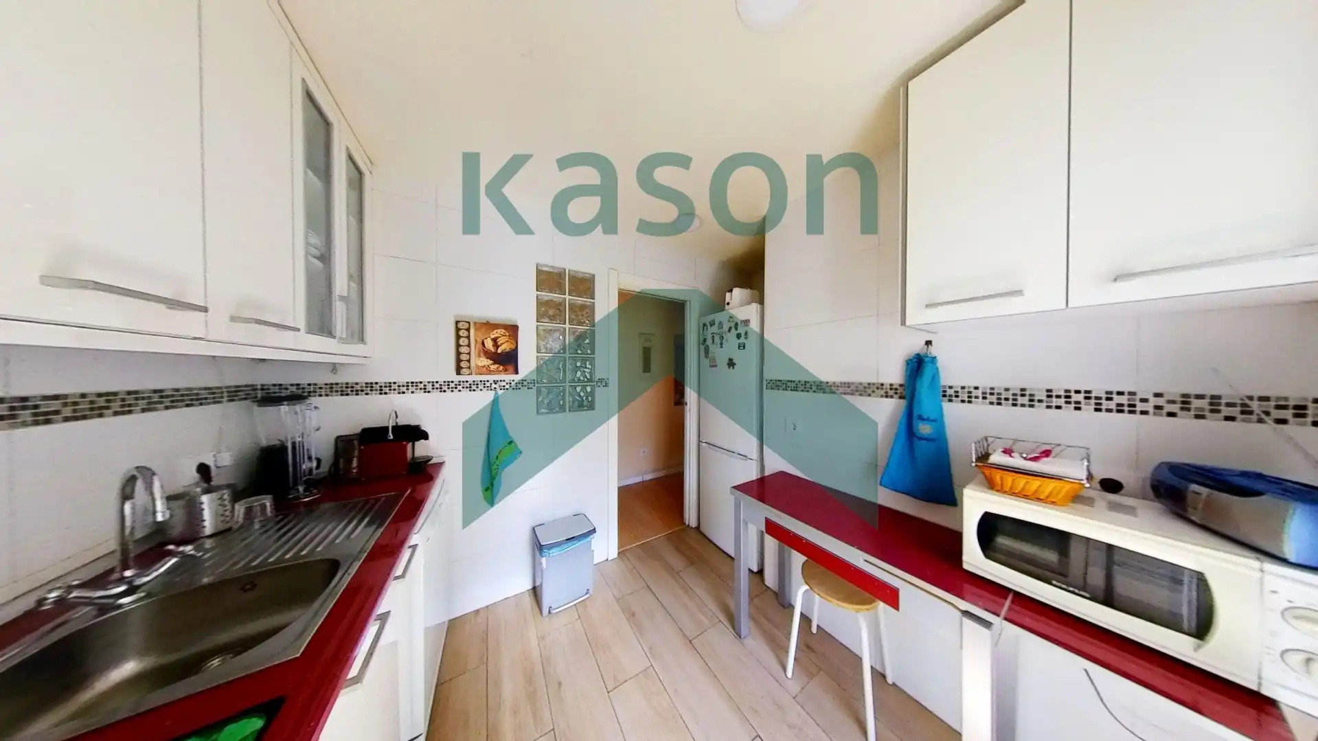 Kitchen of Flat for sale in Madrid  with Air Conditioner and Heating