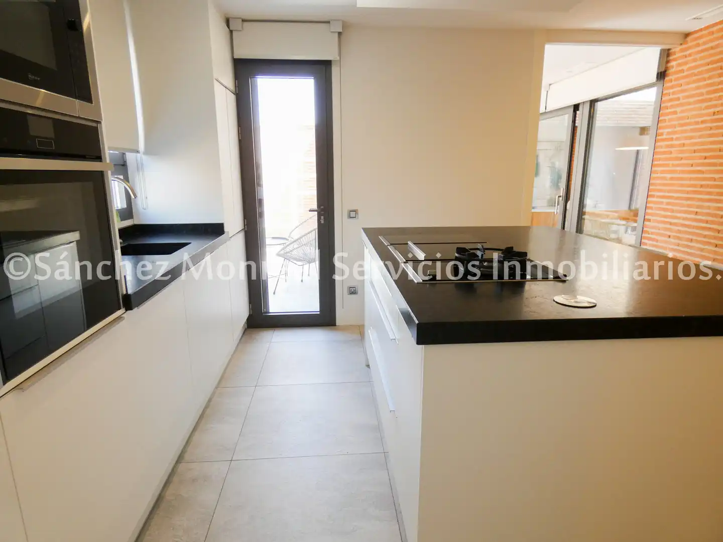 Cocina de Casa o chalet en venta en Alcázar de San Juan con Aire acondicionado, Calefacción y Jardín privado