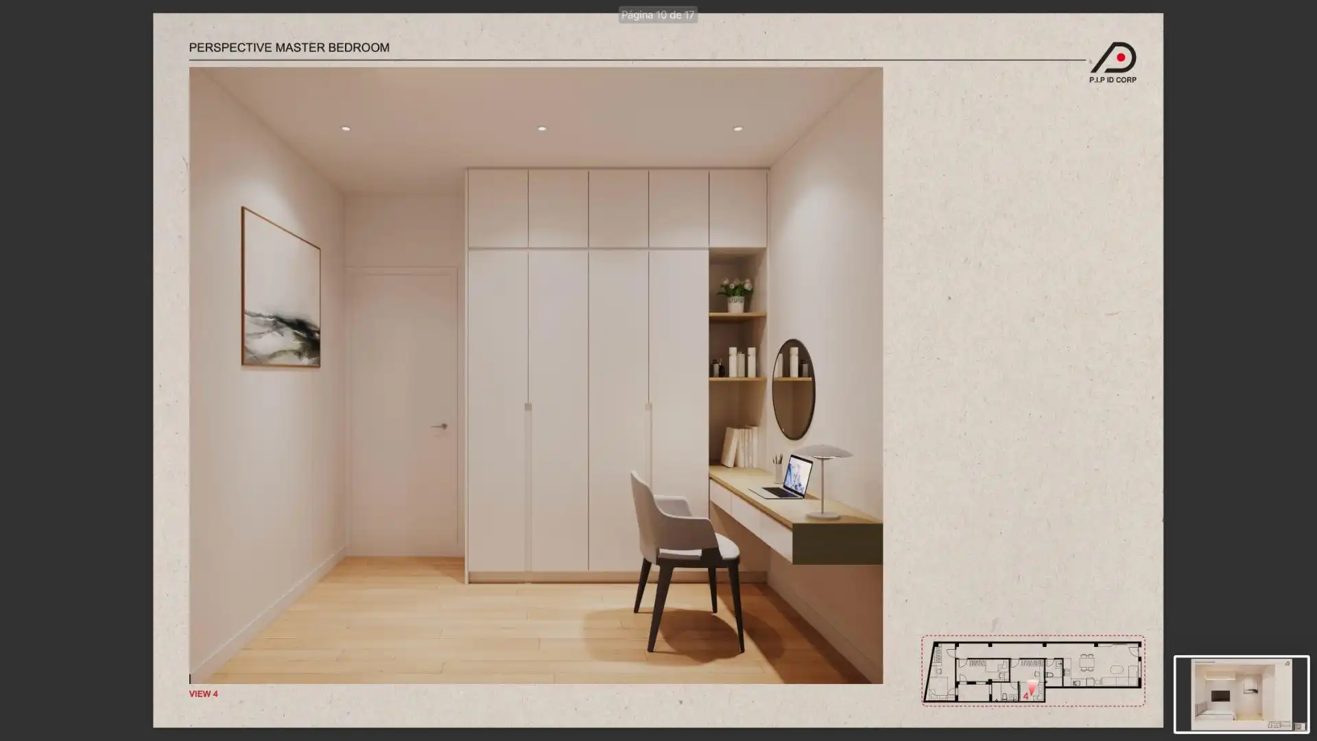 Bedroom of Flat for sale in Aspe  with Heating