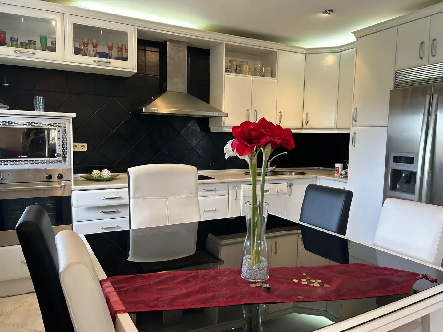 Küche von Country house zum Verkauf in Cabanillas del Campo mit Klimaanlage, Heizung und Privatgarten