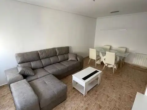 Living room of Flat for rent in Cáceres  with Heating, Storage room and Furnished