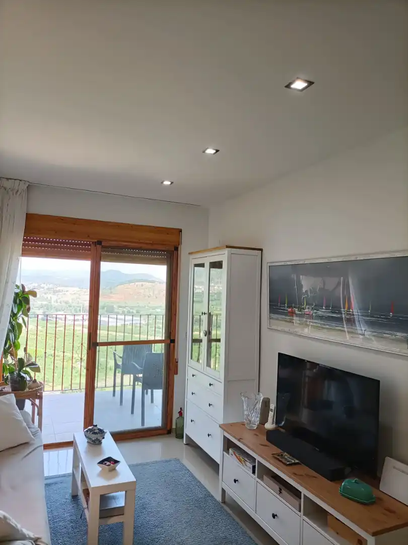 Wohnzimmer von Dachboden zum Verkauf in Segorbe mit Klimaanlage, Terrasse und Abstellraum