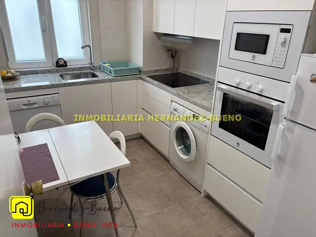 Küche von Wohnung zur Miete in Salamanca mit Heizung, Möbliert und Balkon