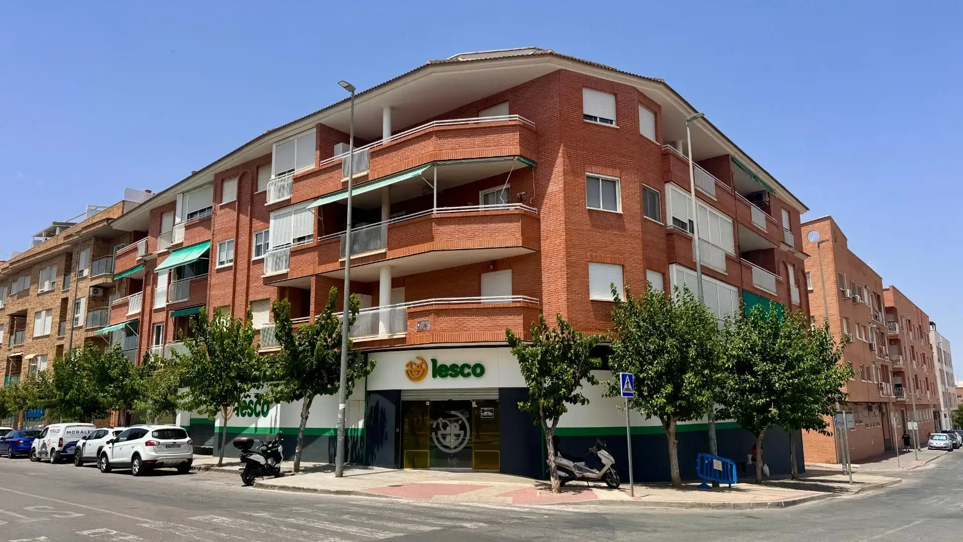 Vista exterior de Piso de alquiler en Murcia con Aire acondicionado, Terraza y Amueblado