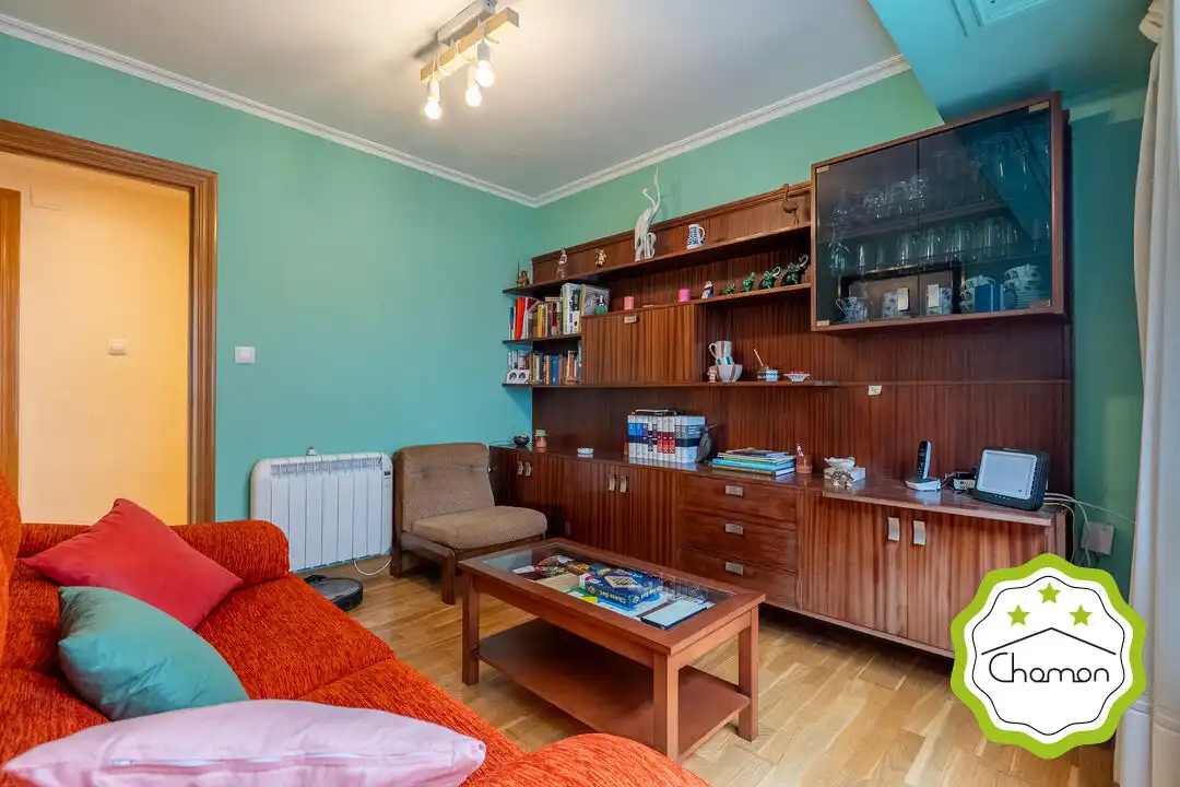Sala d'estar de Pis en venda en Portugalete amb Calefacció i Terrassa