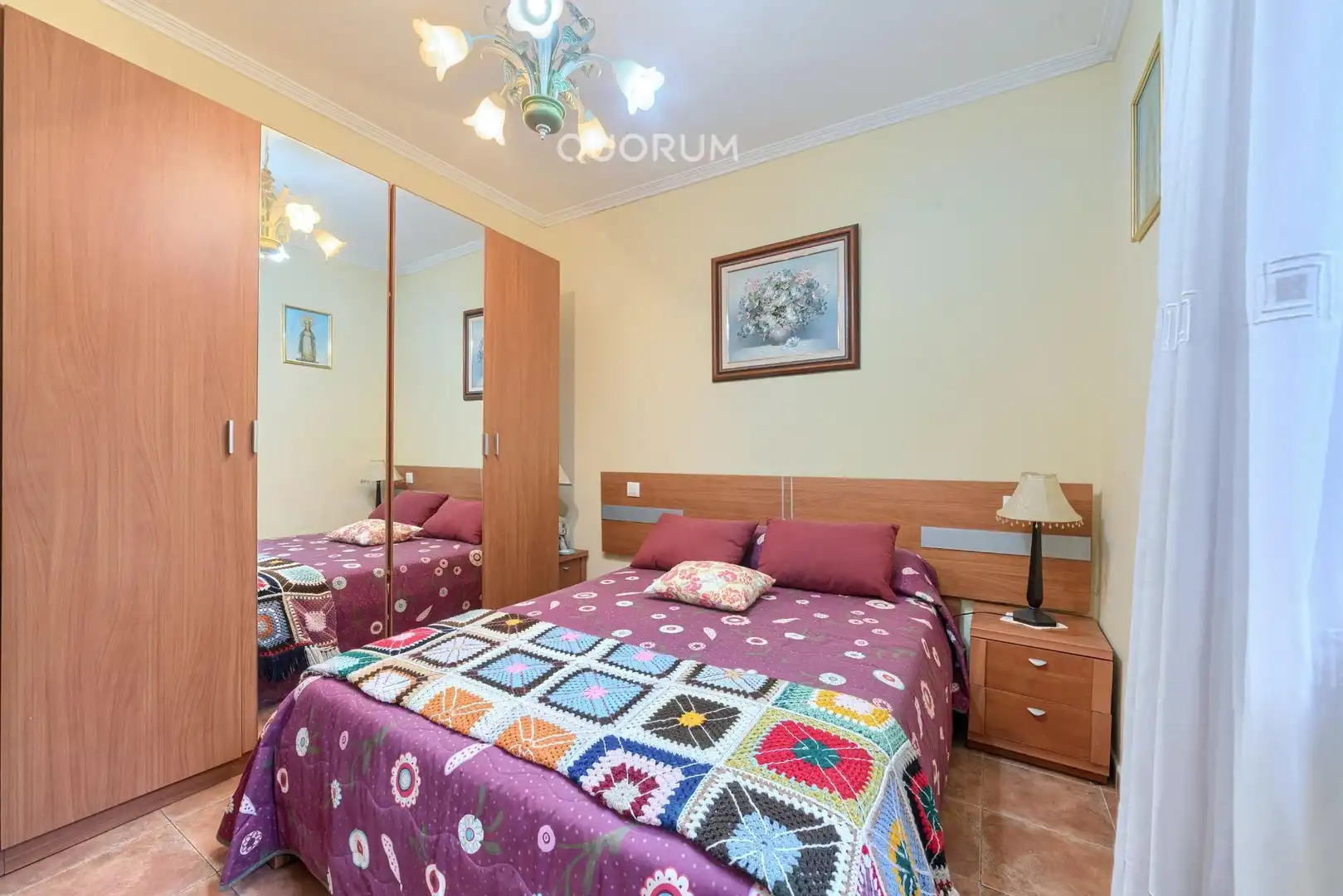 Schlafzimmer von Country house zum Verkauf in Bilbao  mit Heizung, Terrasse und Möbliert