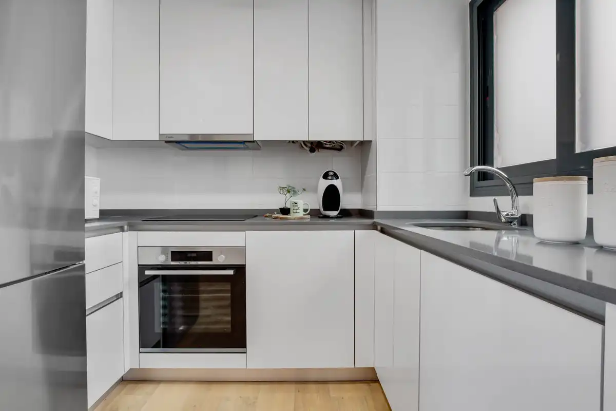 Cocina de Apartamento en venta en Mijas con Terraza