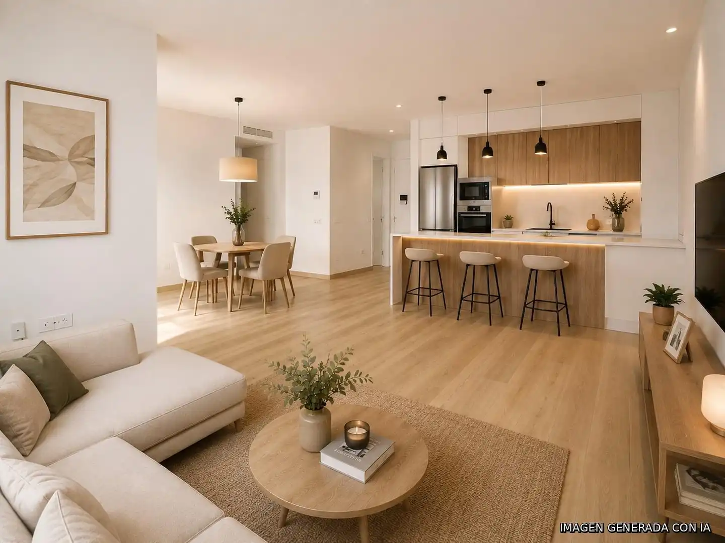 Living room of Flat for sale in Málaga  with Air Conditioner, Private garden and Terrace