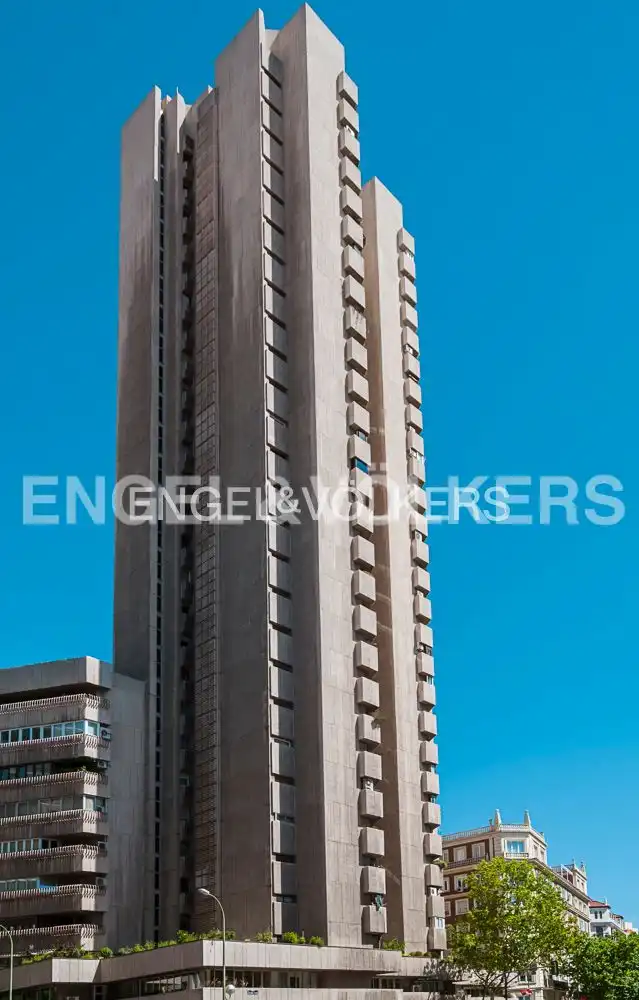 Exterior view of Flat for rent in Madrid  with Air Conditioner, Heating and Furnished