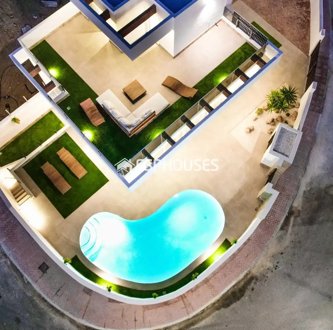 Vista exterior de Casa o chalet en venta en Rojales con Terraza, Piscina y Balcón