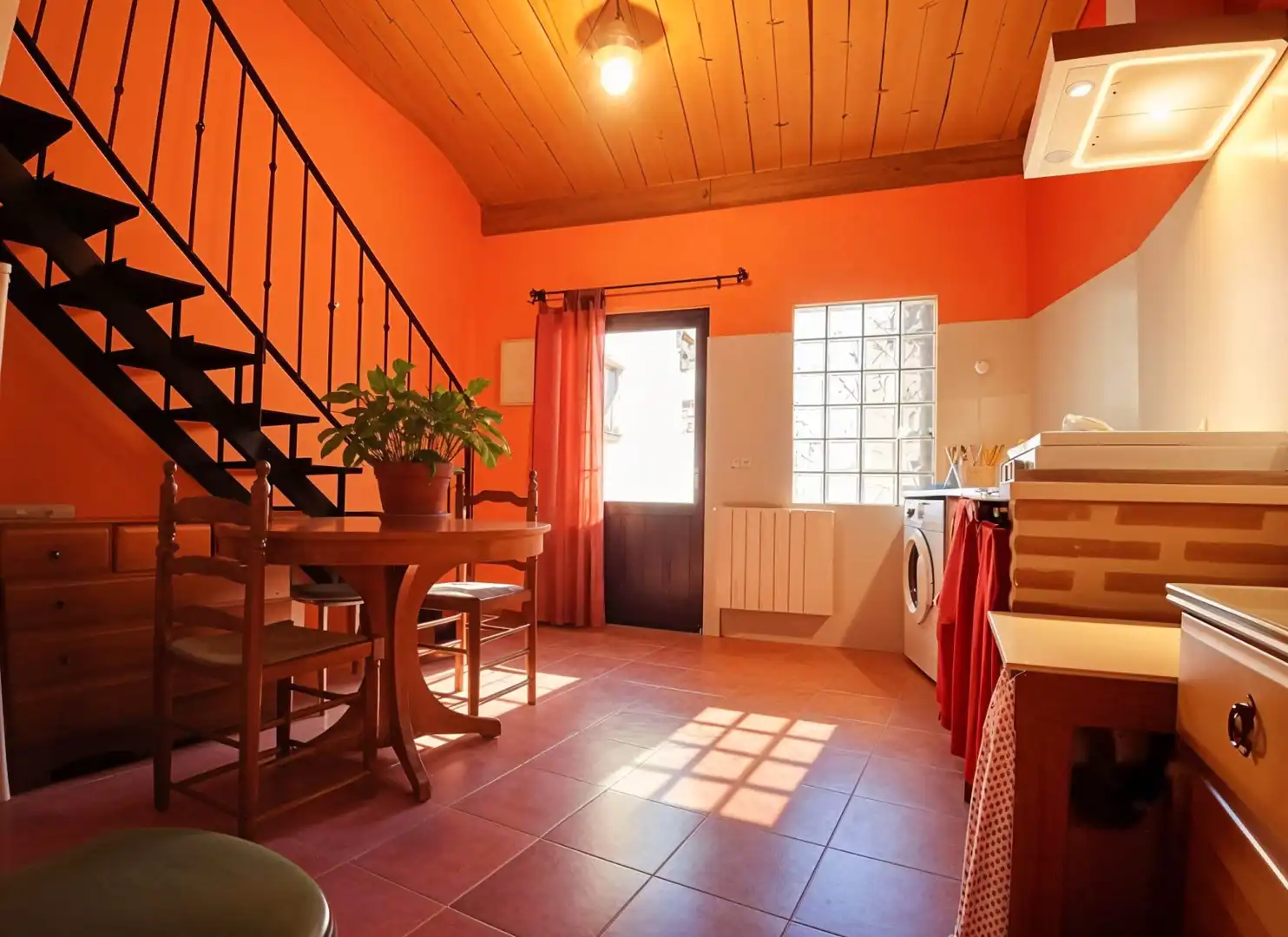 Küche von Haus oder Chalet zum Verkauf in Santa María la Real de Nieva mit Privatgarten