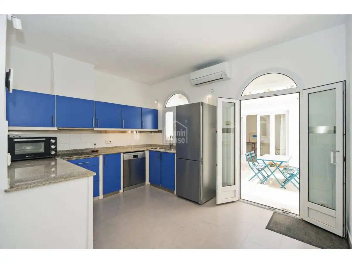Cocina de Casa o chalet en venta en Maó - Mahón con Calefacción, Terraza y Amueblado