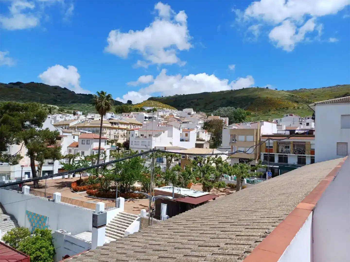Vista exterior de Piso en venta en Doña Mencía con Balcón