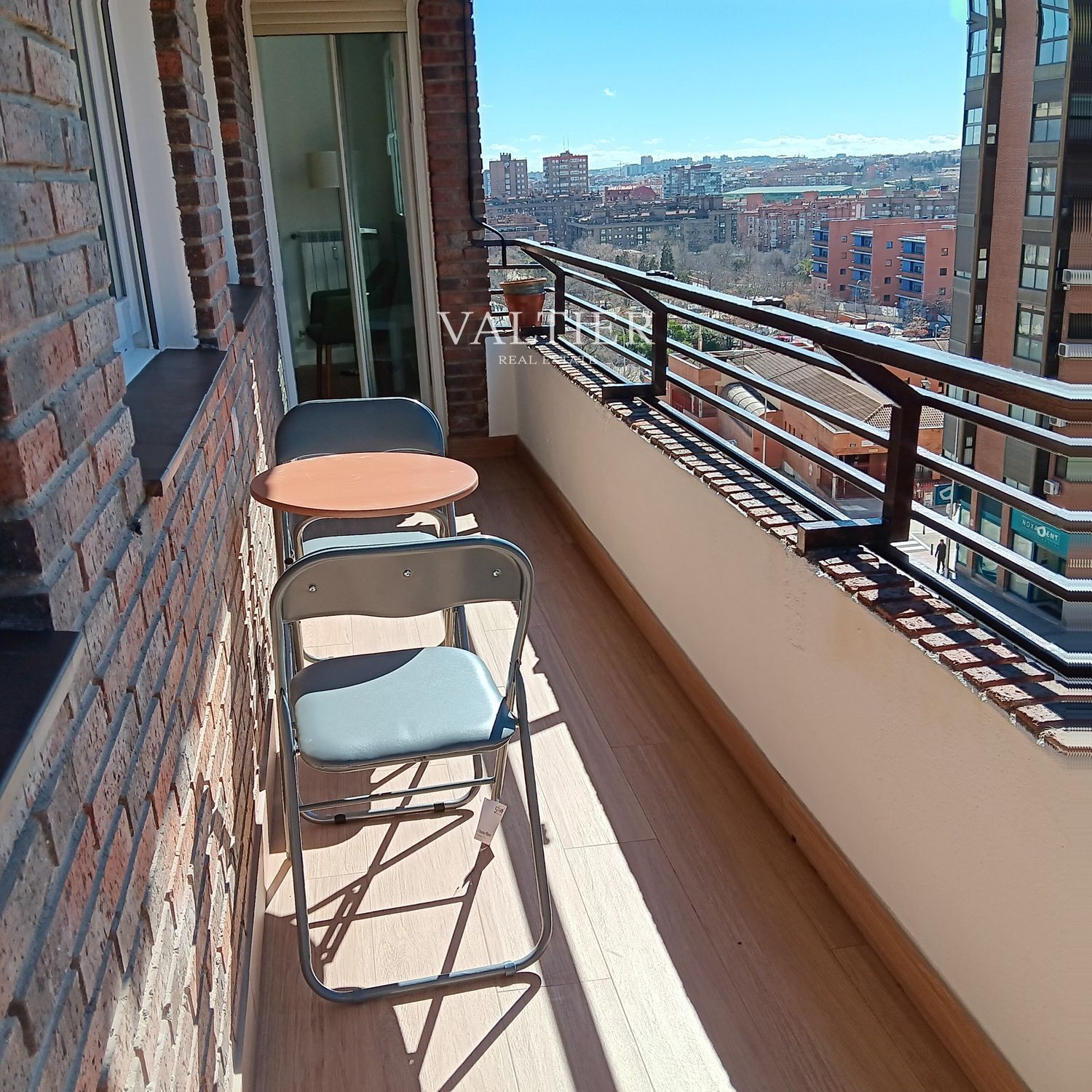 Balcony of Flat for rent in  Madrid Capital  with Air Conditioner, Terrace and Furnished