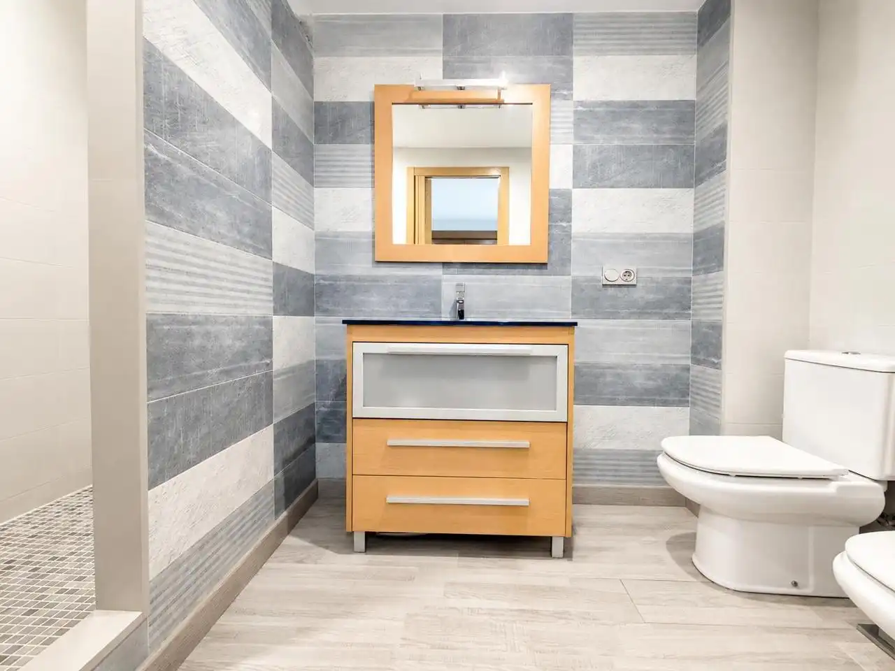 Badezimmer von Haus oder Chalet zum Verkauf in Ibi mit Klimaanlage und Möbliert