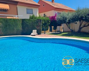 Swimming pool of House or chalet for sale in Gandia  with Air Conditioner, Terrace and Swimming Pool