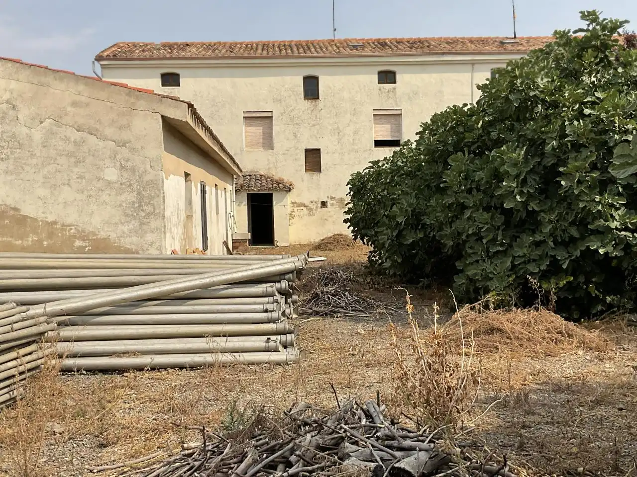 Exterior view of Houses for sale in Castildelgado  with Storage room and Furnished