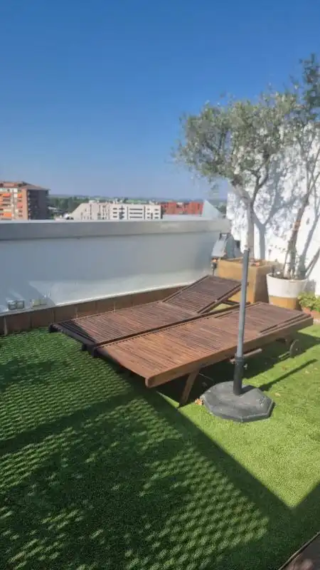 Terrace of Attic for sale in Madrid  with Air Conditioner, Heating and Private garden