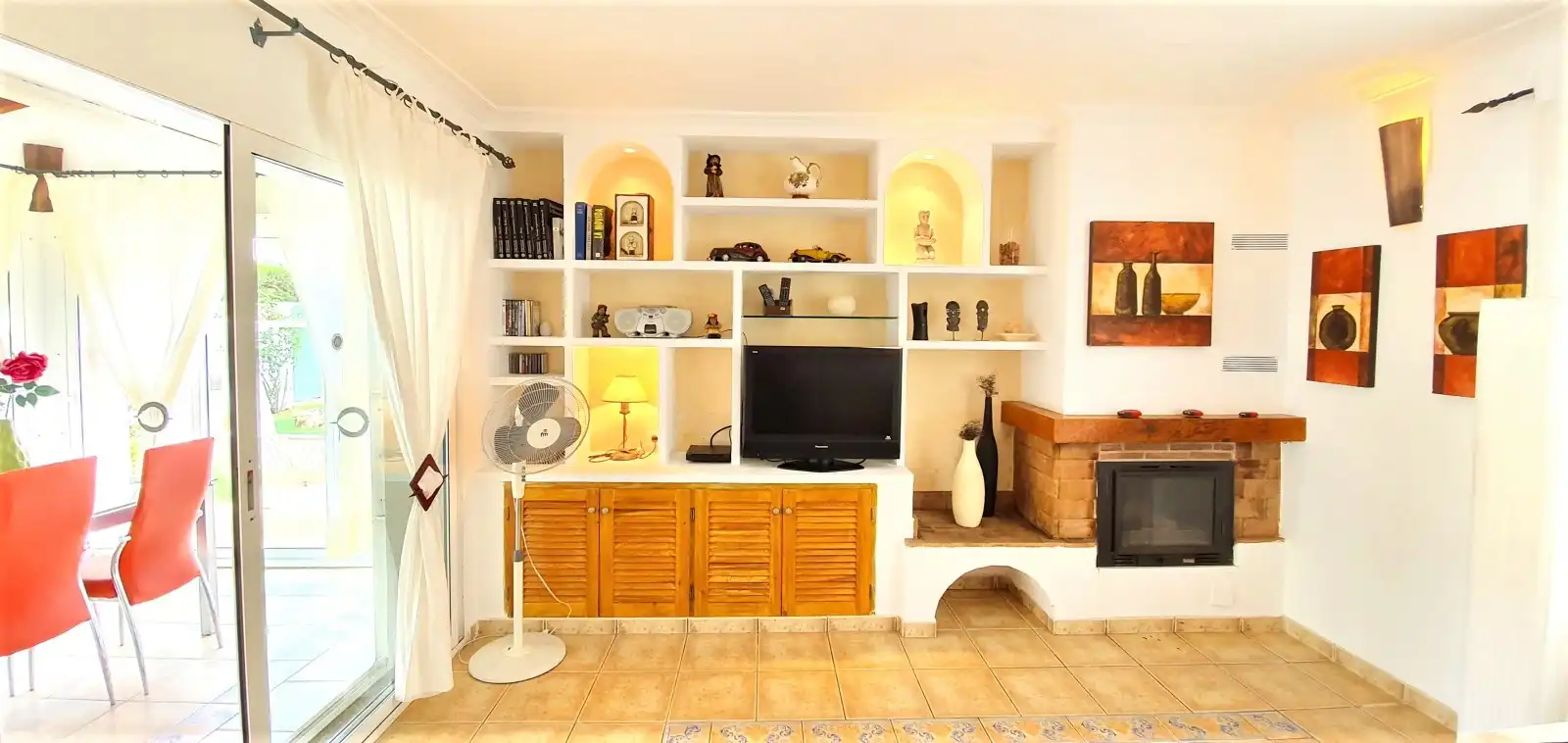 Living room of Houses for rent in Dénia  with Air Conditioner, Heating and Private garden