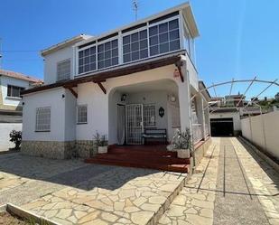 Exterior view of House or chalet for sale in Cubelles  with Air Conditioner, Heating and Private garden