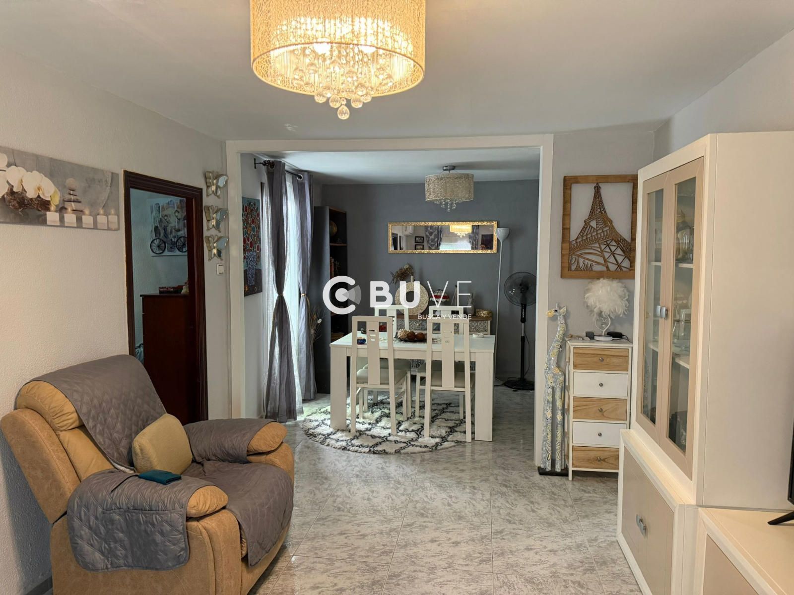 Sala de estar de Piso en venta en Chiclana de la Frontera con Aire acondicionado, Calefacción y Terraza