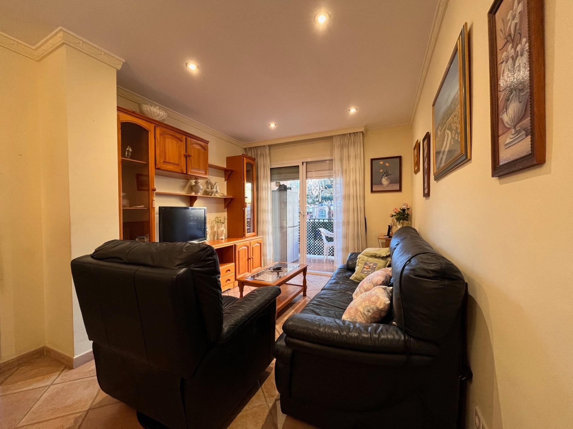 Living room of Flat for sale in Marbella  with Terrace and Balcony