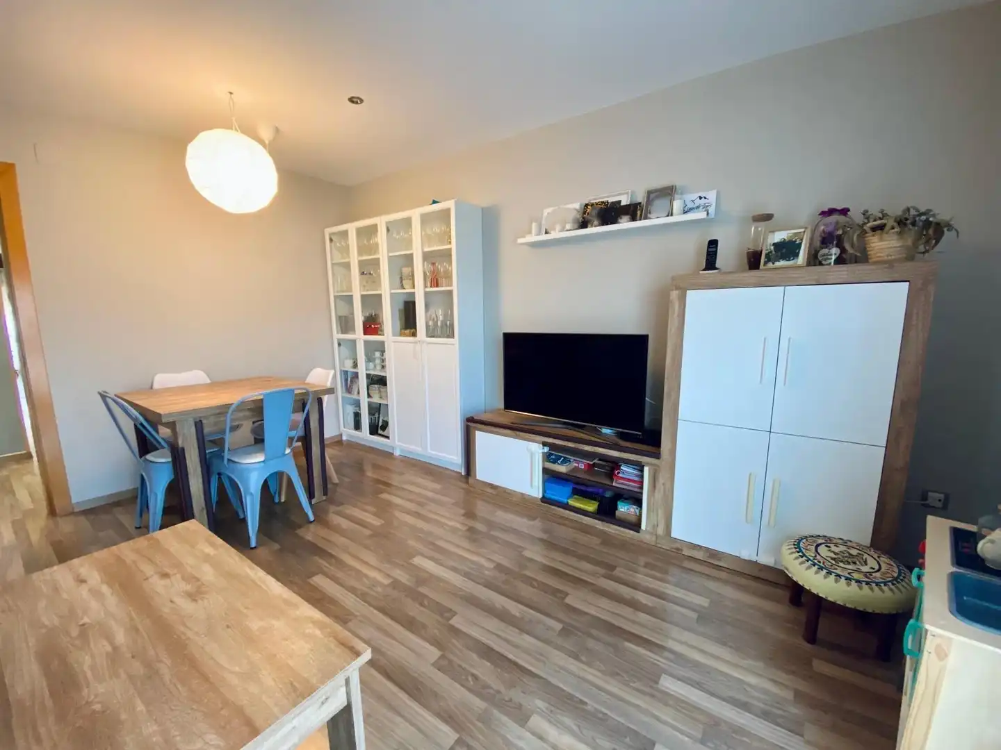 Sala de estar de Piso en venta en Vilanova del Camí con Calefacción y Terraza