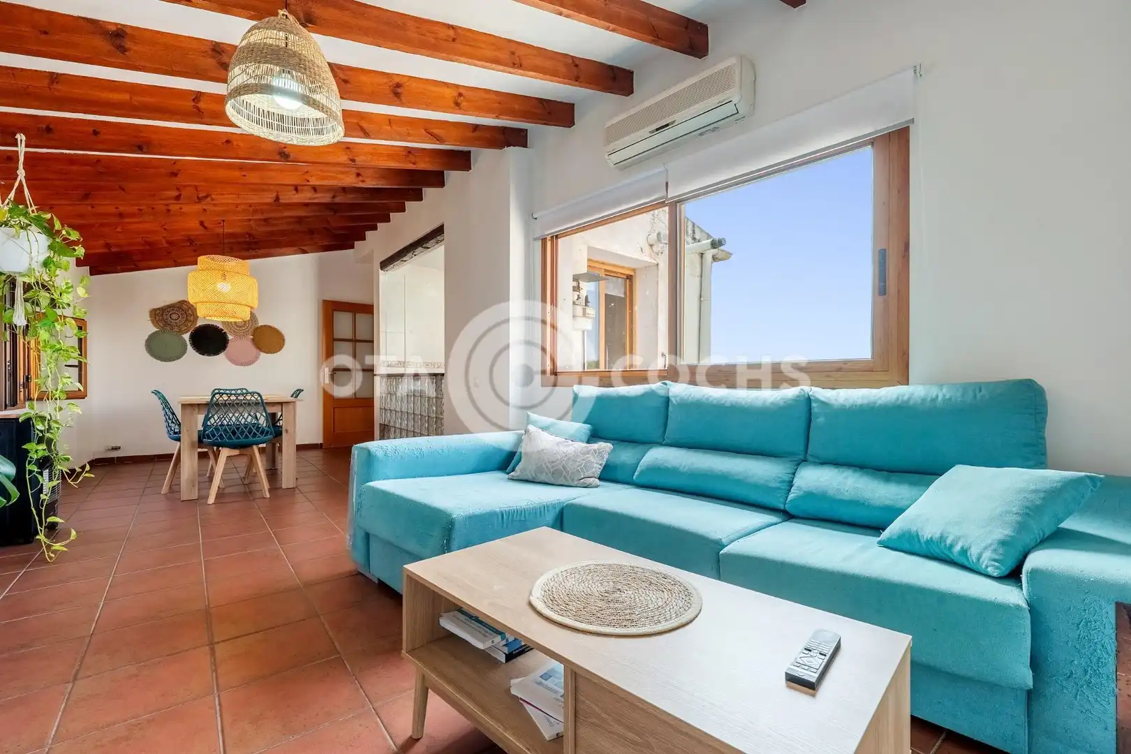 Living room of Flat for sale in Castellvell del Camp  with Air Conditioner and Heating