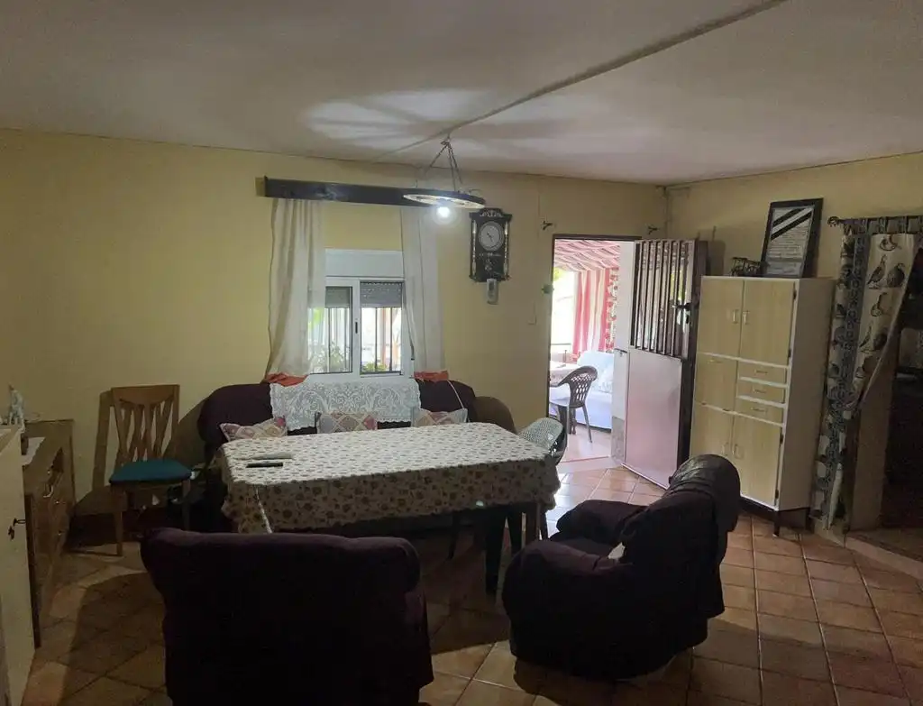 Dining room of Houses for sale in Logrosán  with Private garden, Terrace and Swimming Pool