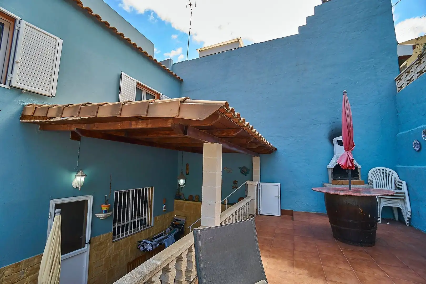 Terrassa de Casa adosada en venda en Las Palmas de Gran Canaria amb Jardí privat, Terrassa i Traster