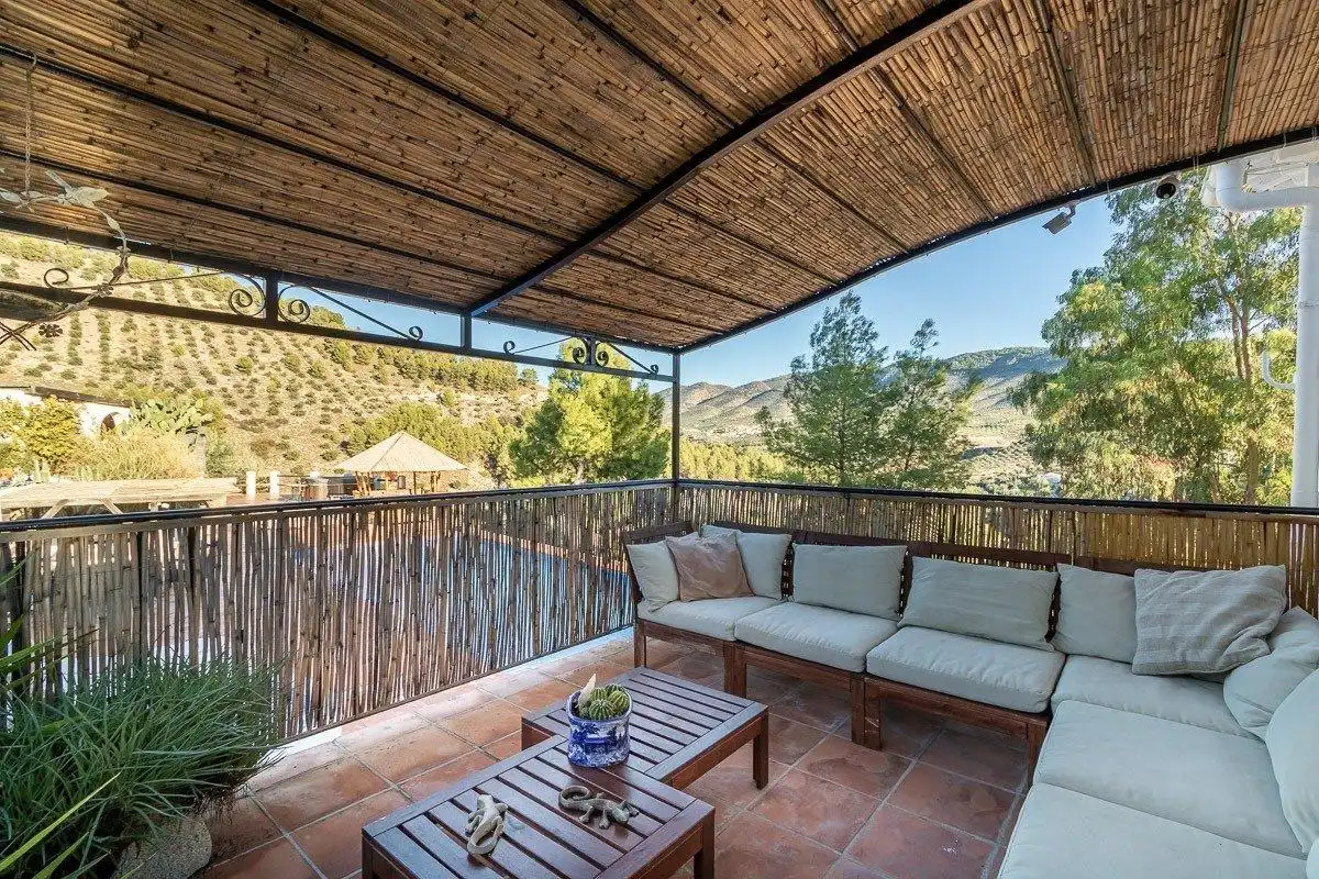 Terraza de Casa o chalet en venta en Alcaudete con Aire acondicionado, Calefacción y Jardín privado
