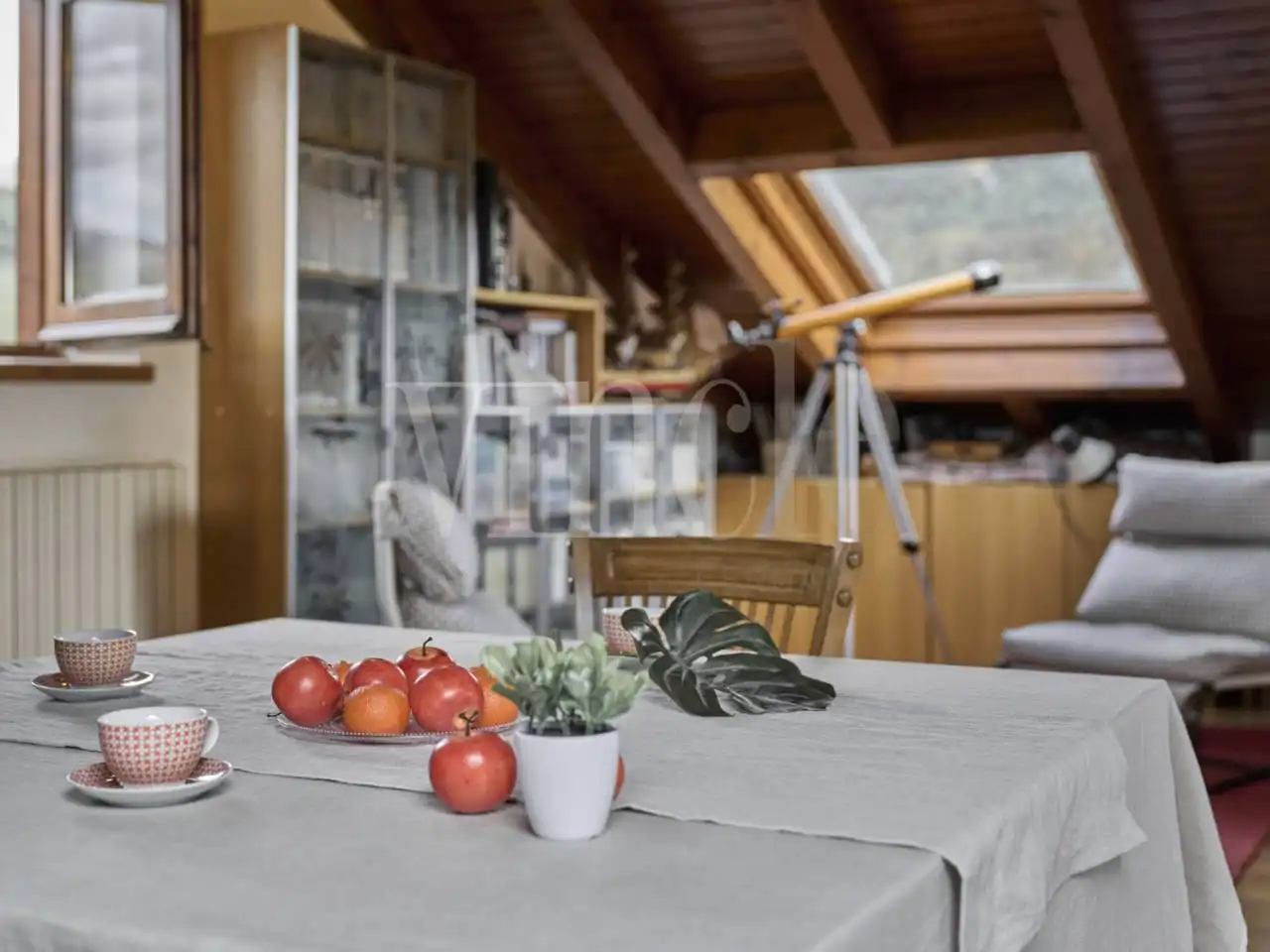 Dining room of Detached homes for sale in Puigcerdà  with Heating, Parquet flooring and Terrace