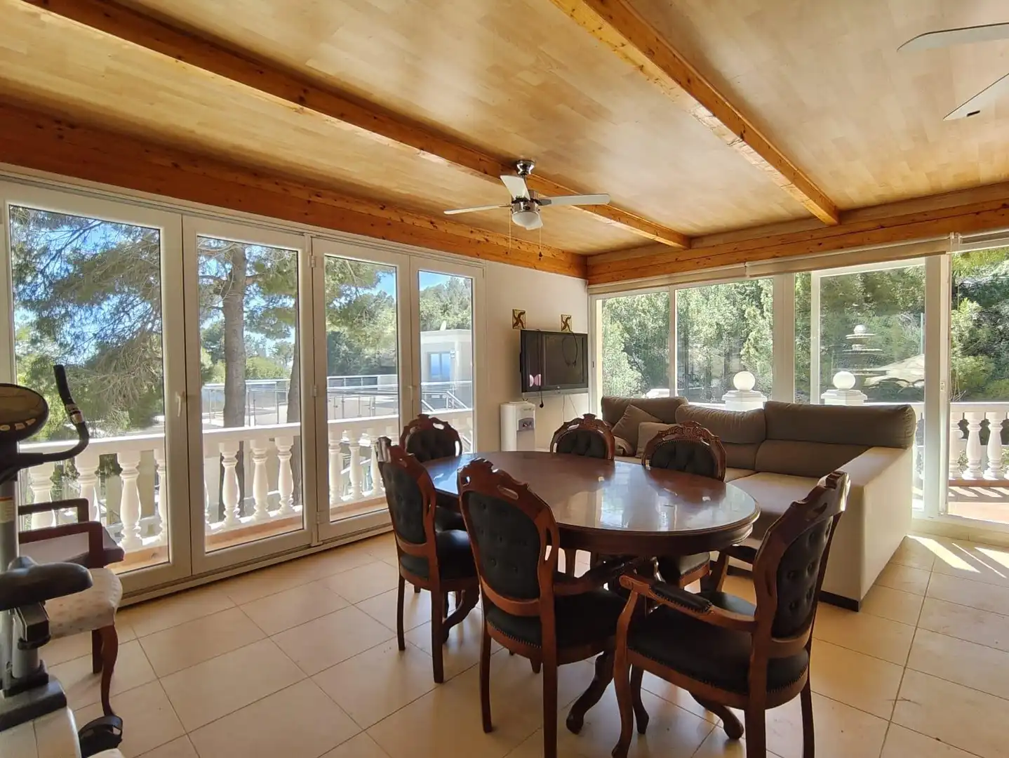 Dining room of Houses for sale in Altea  with Air Conditioner, Heating and Private garden