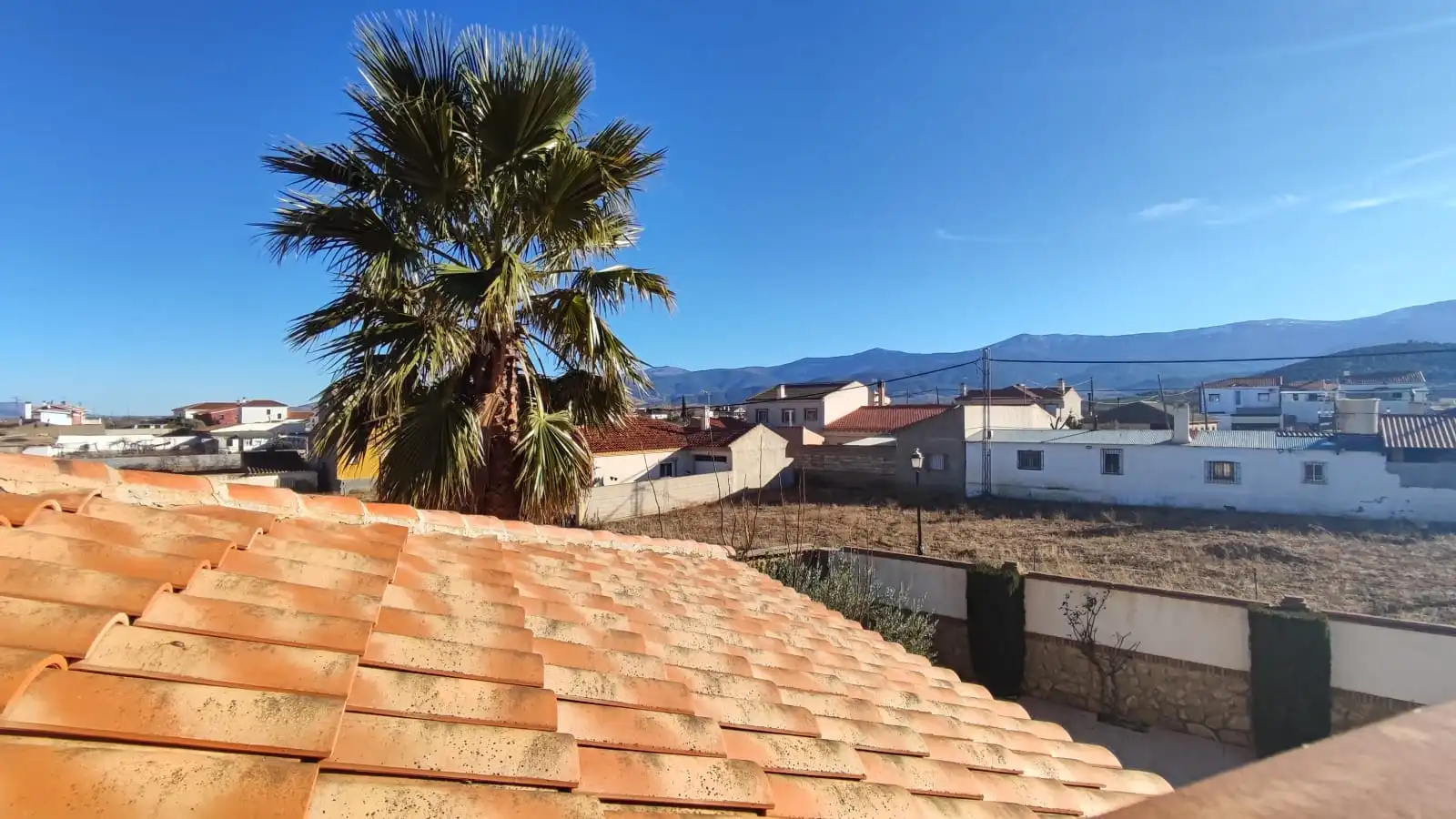 Vista exterior de Casa o chalet en venta en Cogollos de Guadix con Aire acondicionado, Jardín privado y Terraza