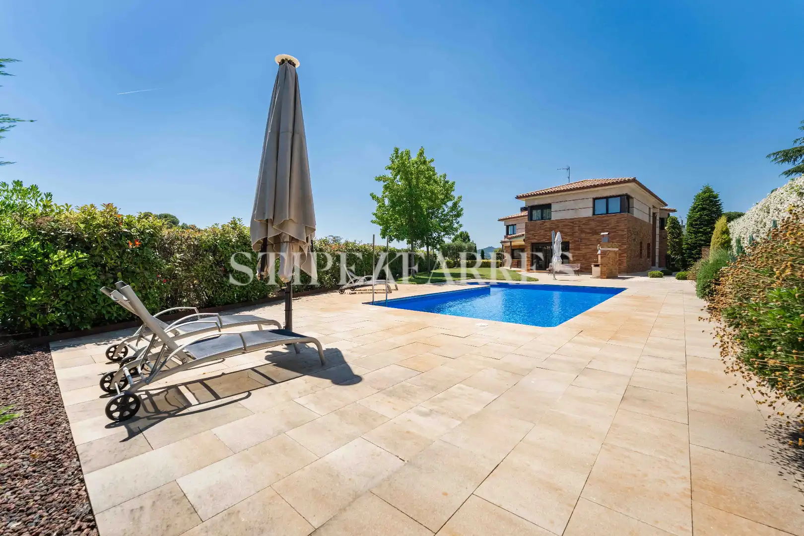 Piscina de Casa o chalet en venta en La Garriga con Aire acondicionado, Calefacción y Jardín privado