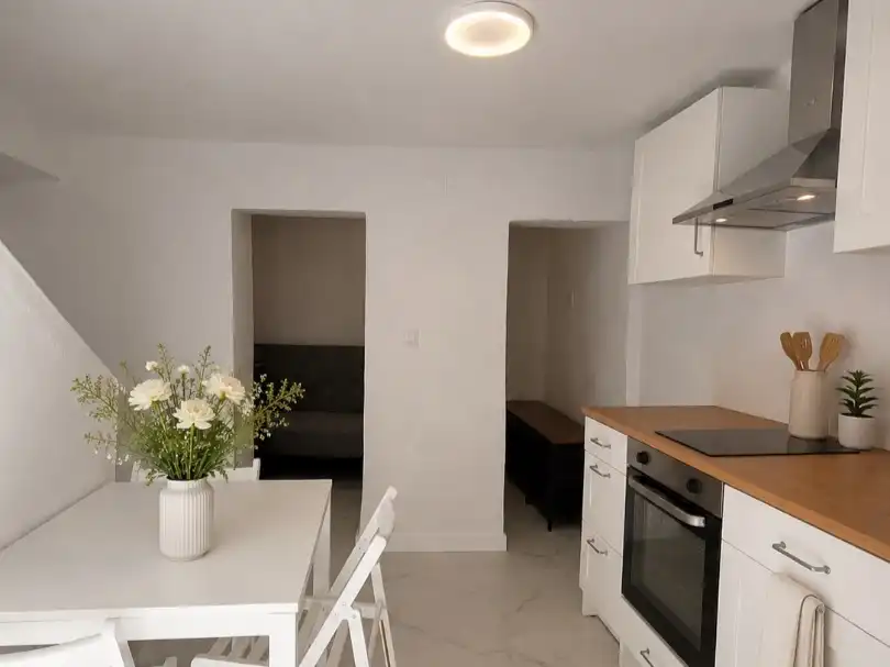 Cuina de Casa o xalet en venda en Casares amb Terrassa i Balcó