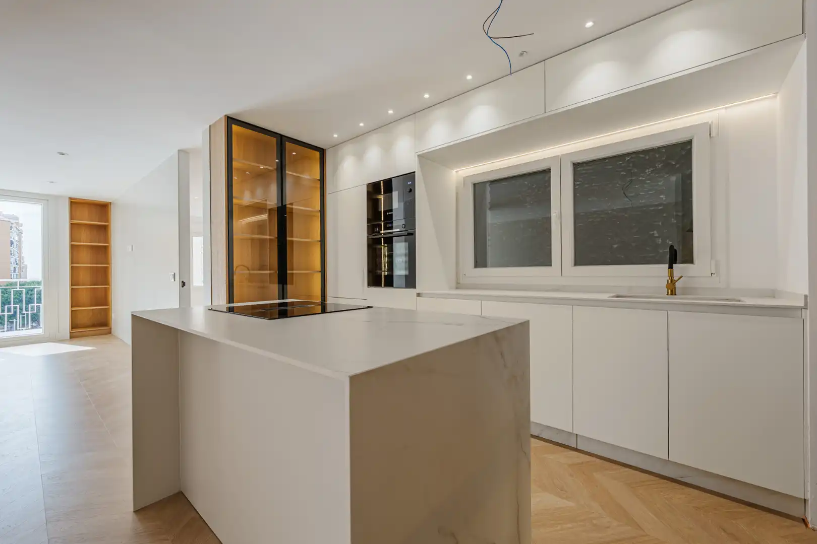 Kitchen of Apartments for sale in Málaga  with Heating, Terrace and Alarm