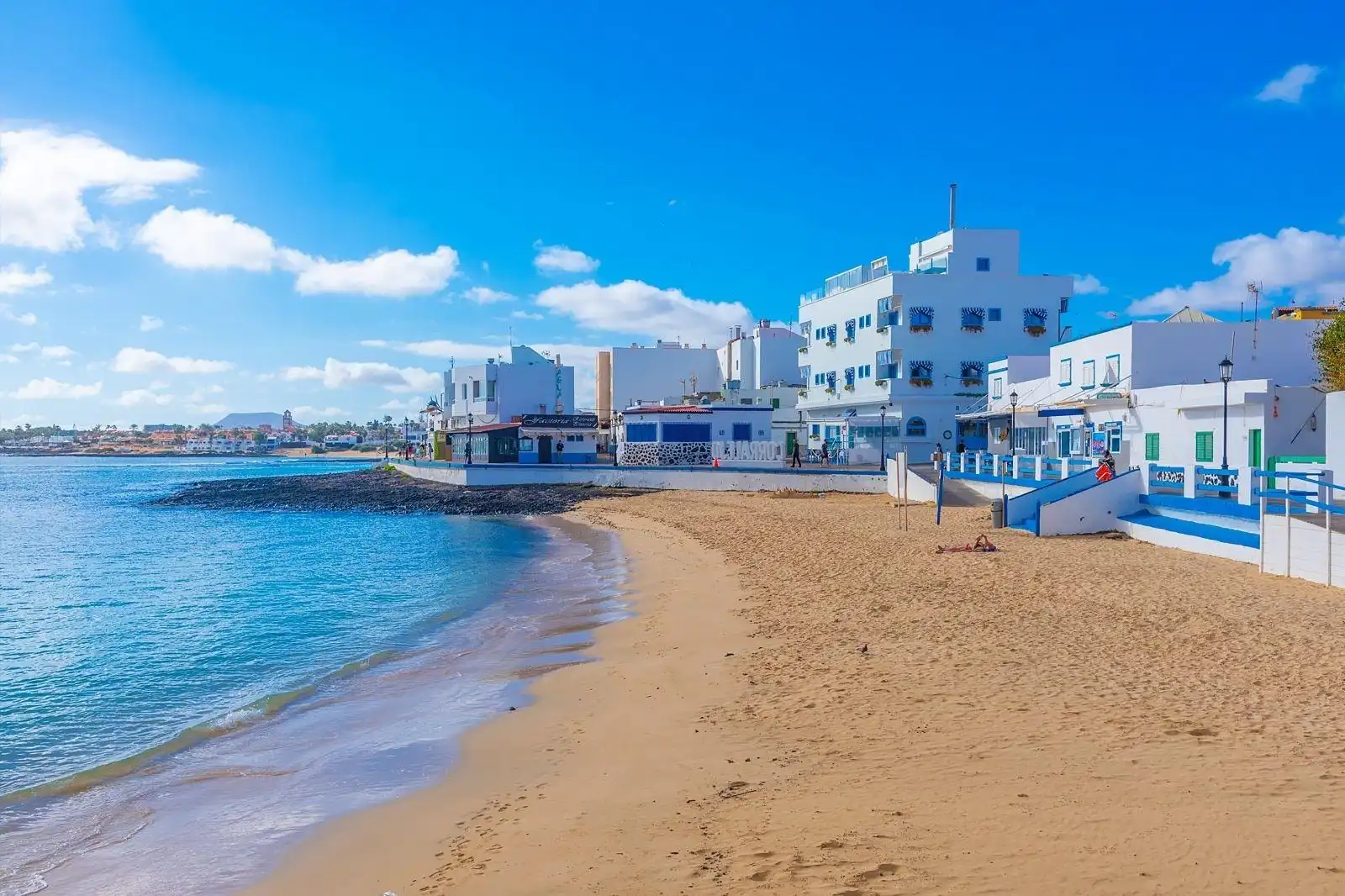 Vista exterior de Apartament en venda en La Oliva amb Moblat i Alarma