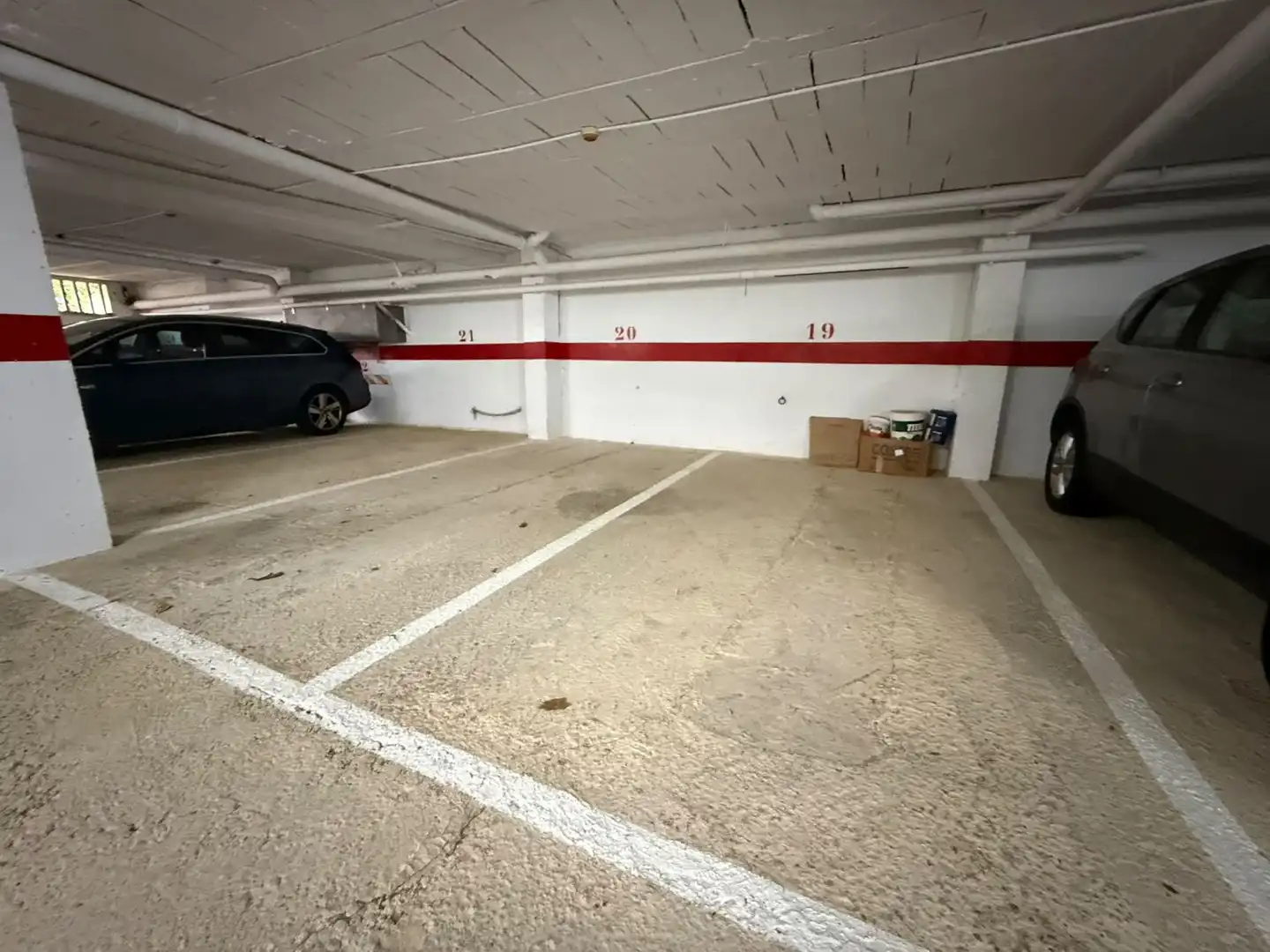 Parking of Duplexes for sale in Noja  with Heating, Parquet flooring and Terrace