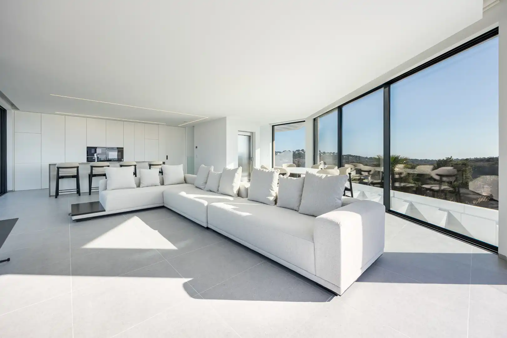 Living room of Houses for sale in Jávea / Xàbia  with Air Conditioner